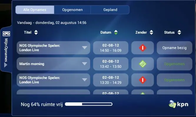 KPN iTV Online android App screenshot 2